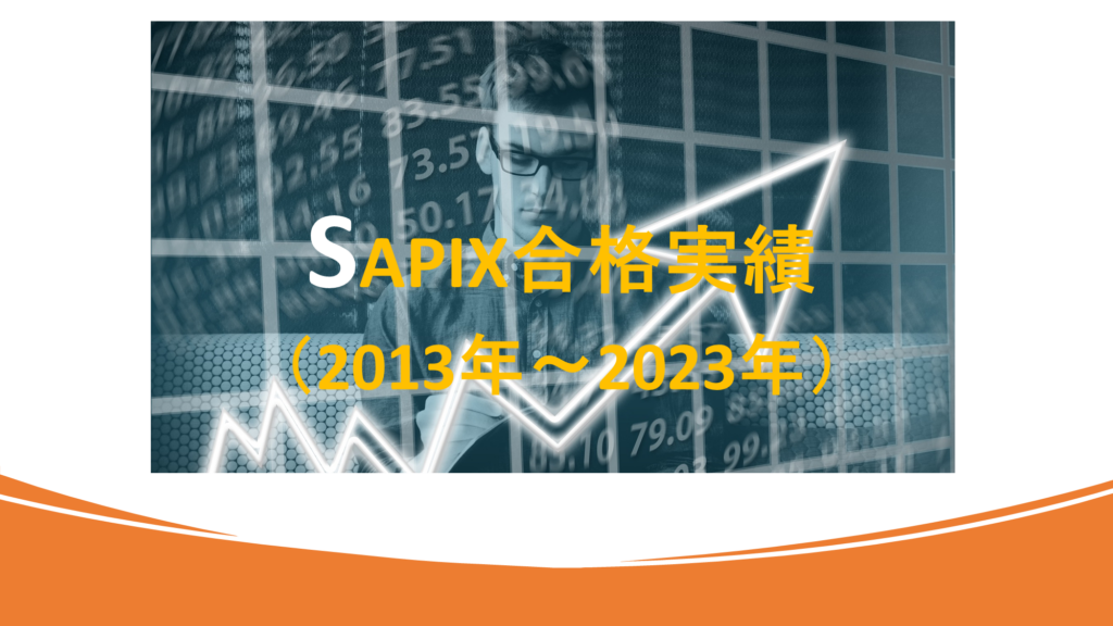 SAPIX合格実績（2013年〜2023年）